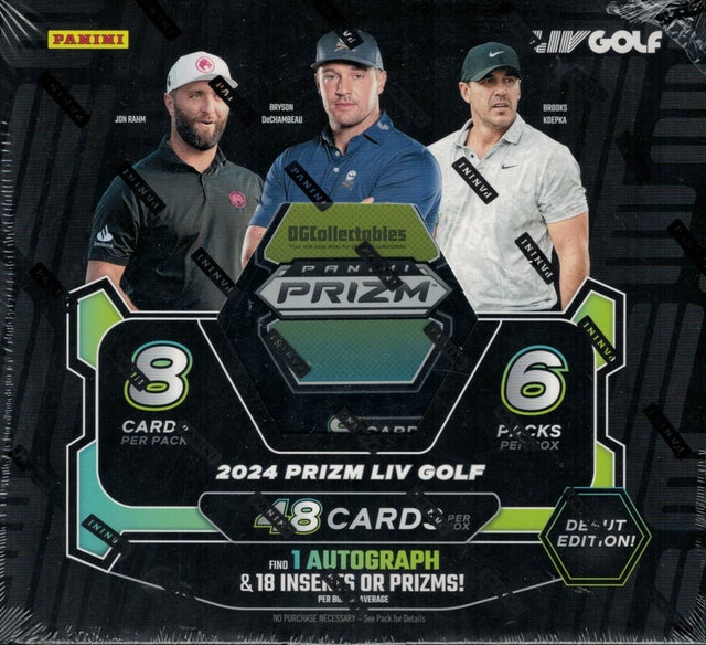 2024 PGA / LIV Golf Factory Sealed & Unsearched Trading Card