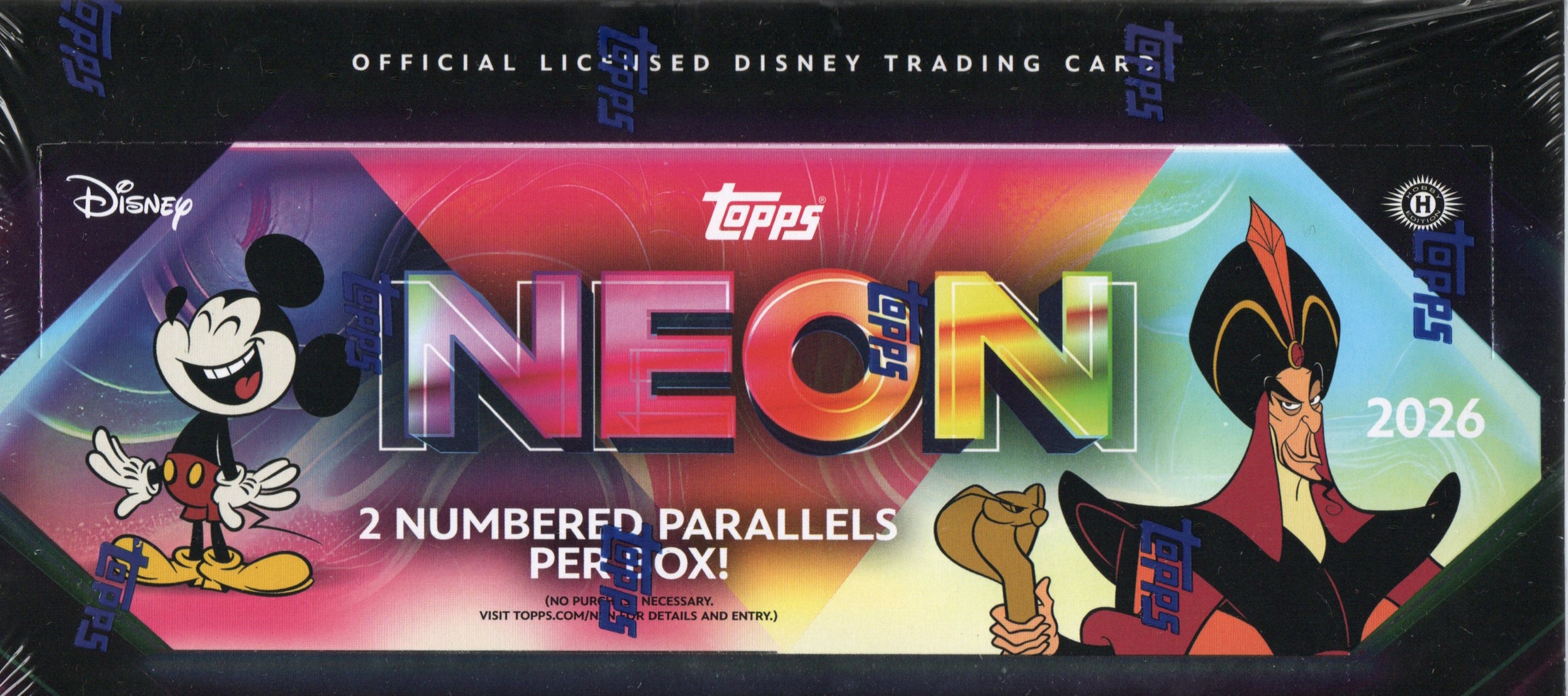 2026 Topps Chrome Disney Neon Hobby Box | DGCollectables
