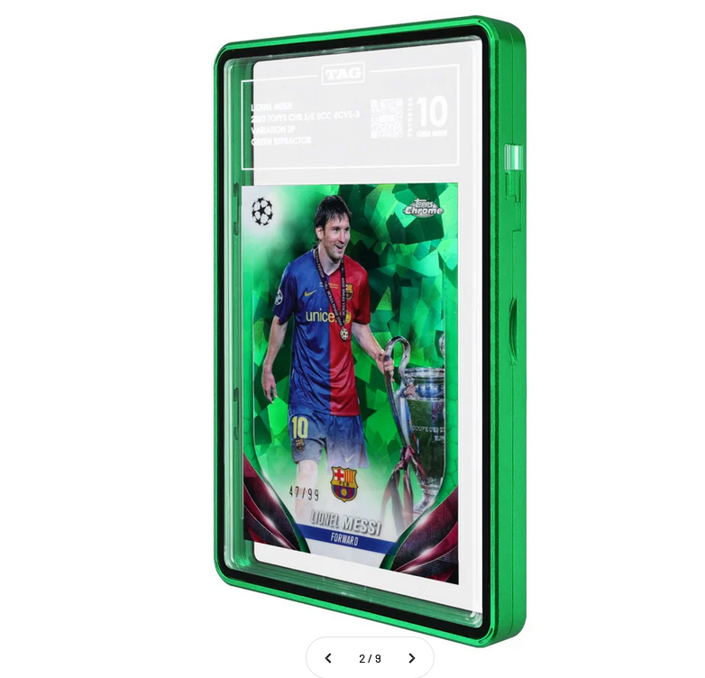 Standard TAG Slabmags Matte Green Graded Slab Card Protection Alloy ...