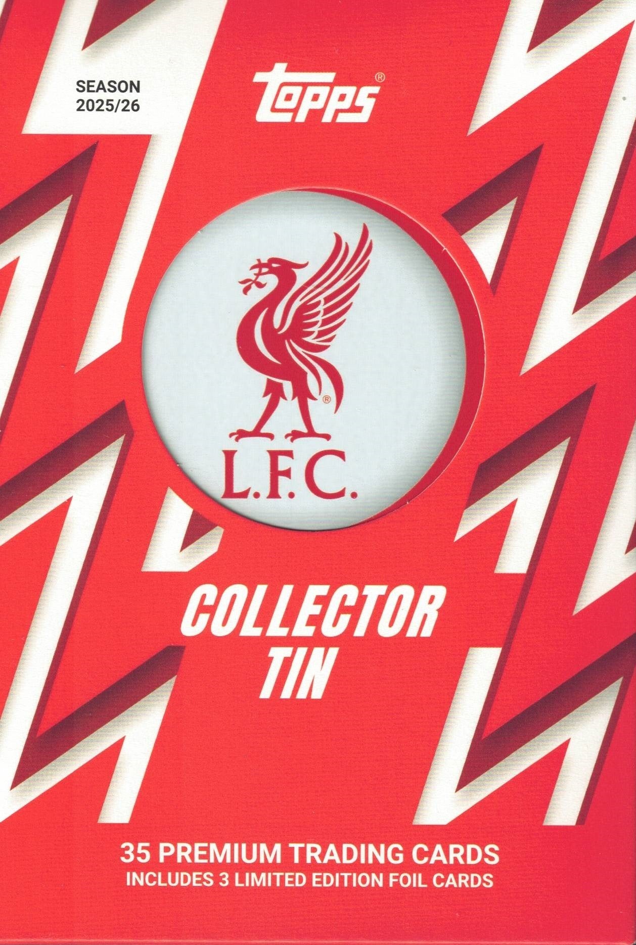 2025/26 Topps Liverpool FC Soccer Collector Tin Box | DGCollectables