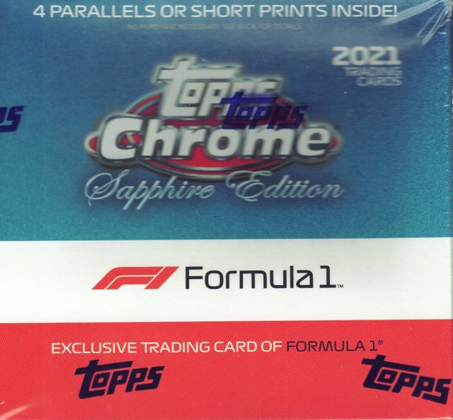 2021 F1 Formula 1 Factory Sealed & Unsearched Trading Card Boxes