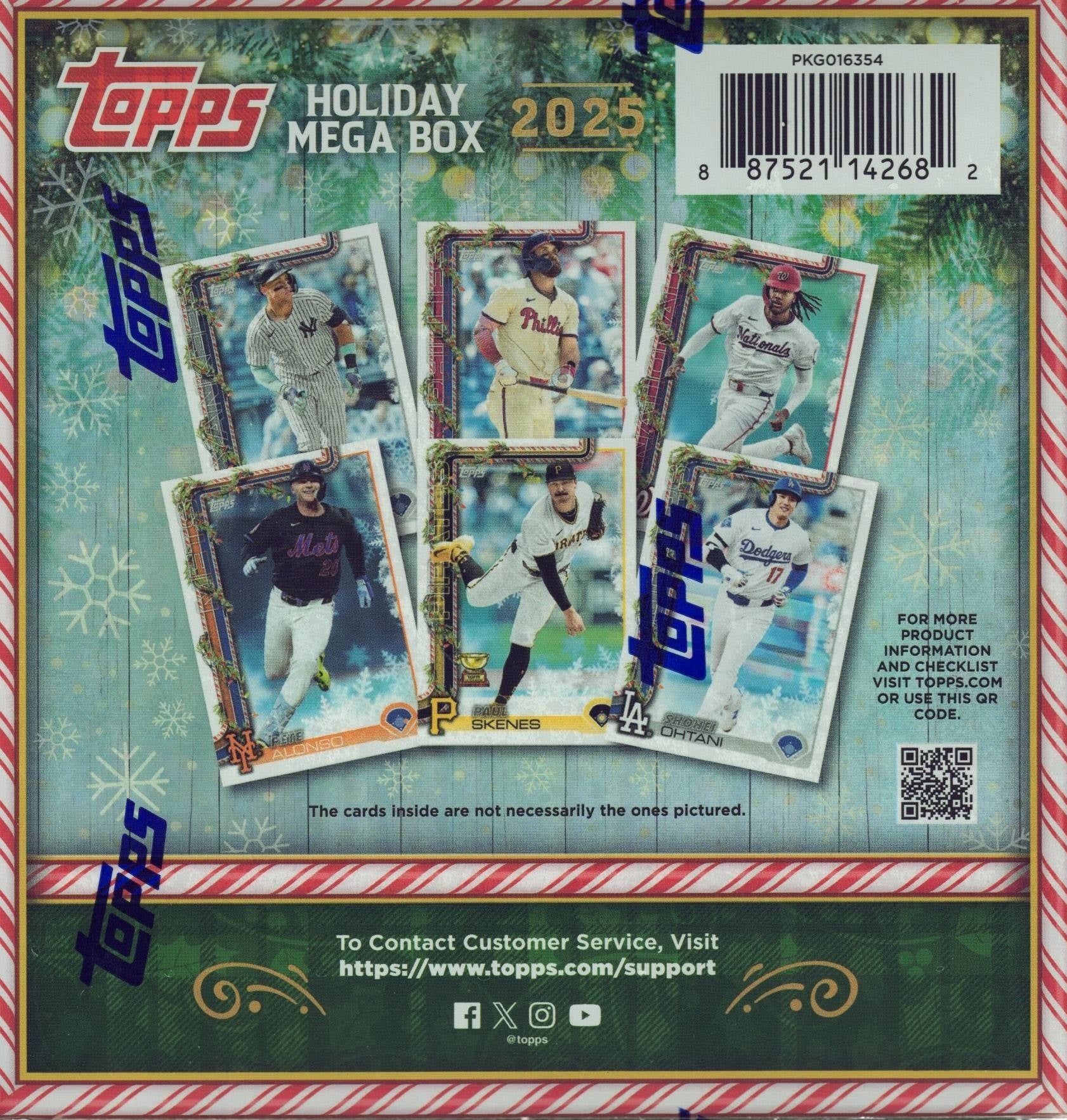 2025 Topps Holiday Baseball Mega Box | DGCollectables