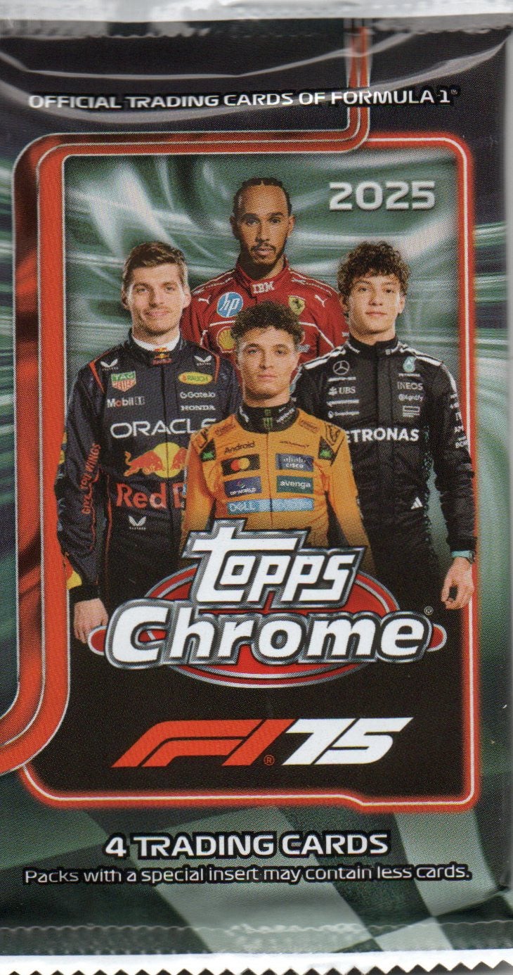 2025 Topps Chrome F1 Formula 1 Racing Hobby Box | DGCollectables
