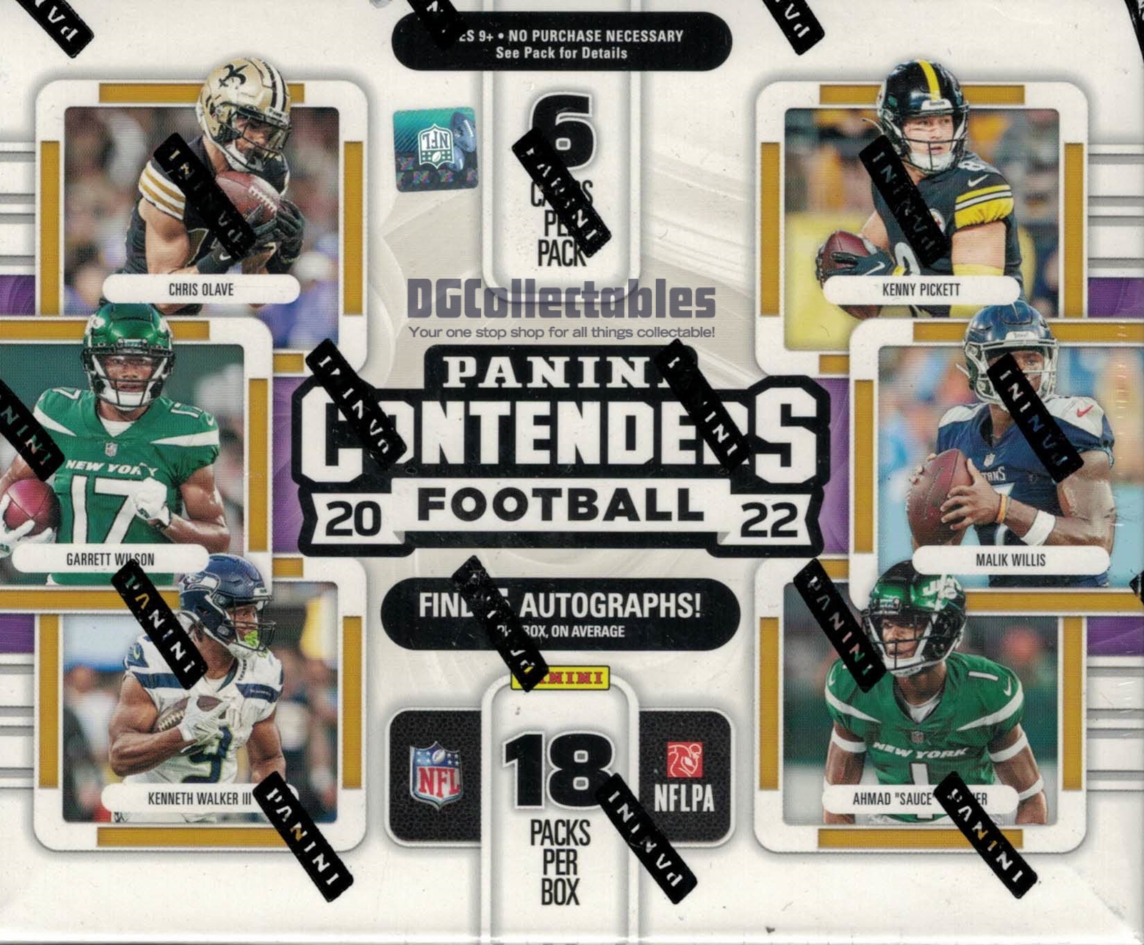 2021 Panini NFL Contenders Football Mega Box, Brand New & Factory