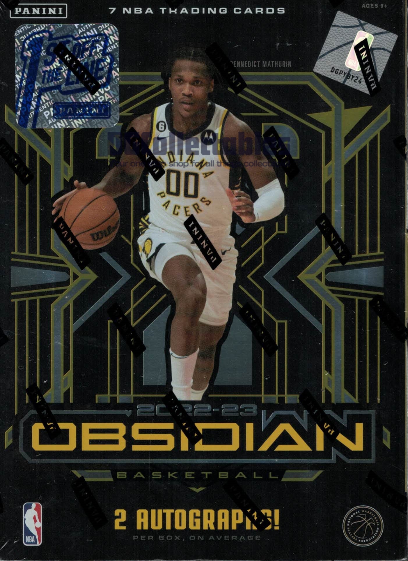 2022/23 Panini Obsidian Basketball 1st Off The Line FOTL Hobby Box