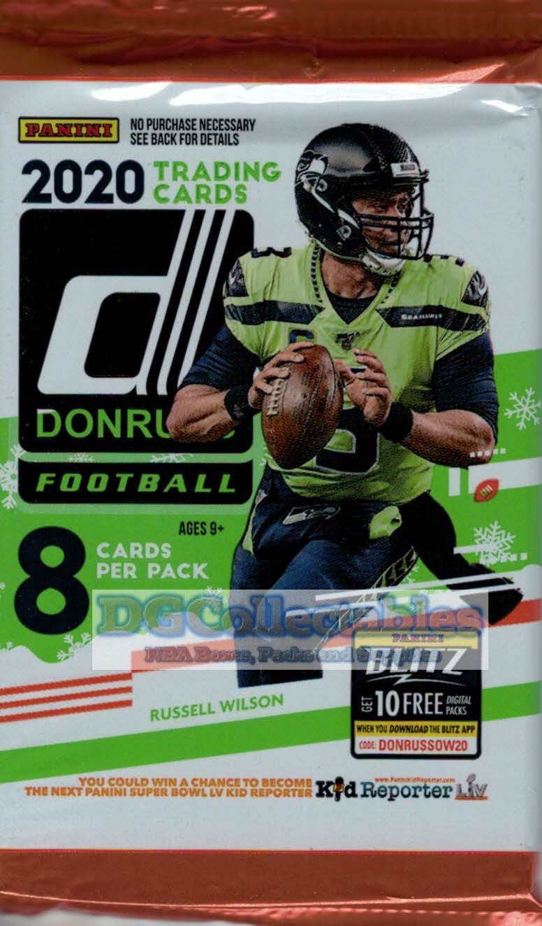 2020 Panini Contenders Football Blaster Box with (5) Packs