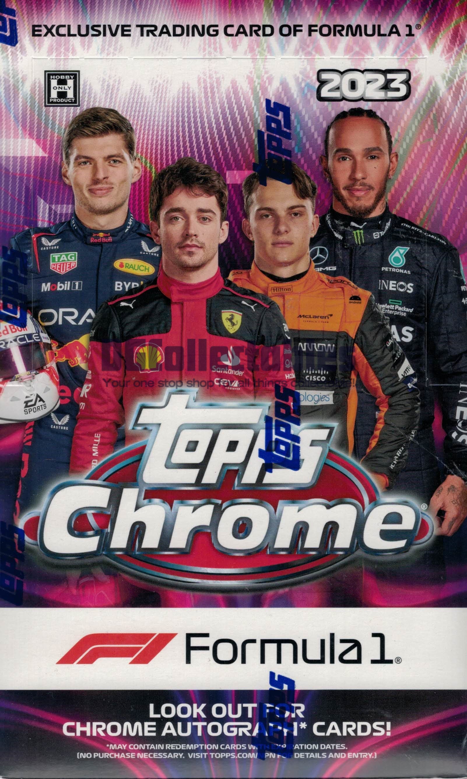 2023 Topps Chrome F1 Formula 1 Racing Hobby Box | DGCollectables