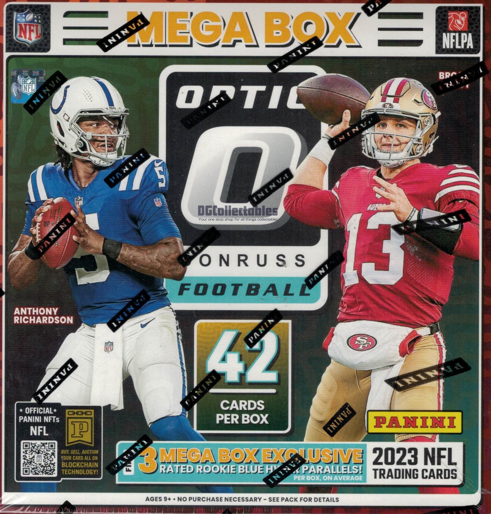 2021 Panini Donruss Optic Football Mega Box outlet