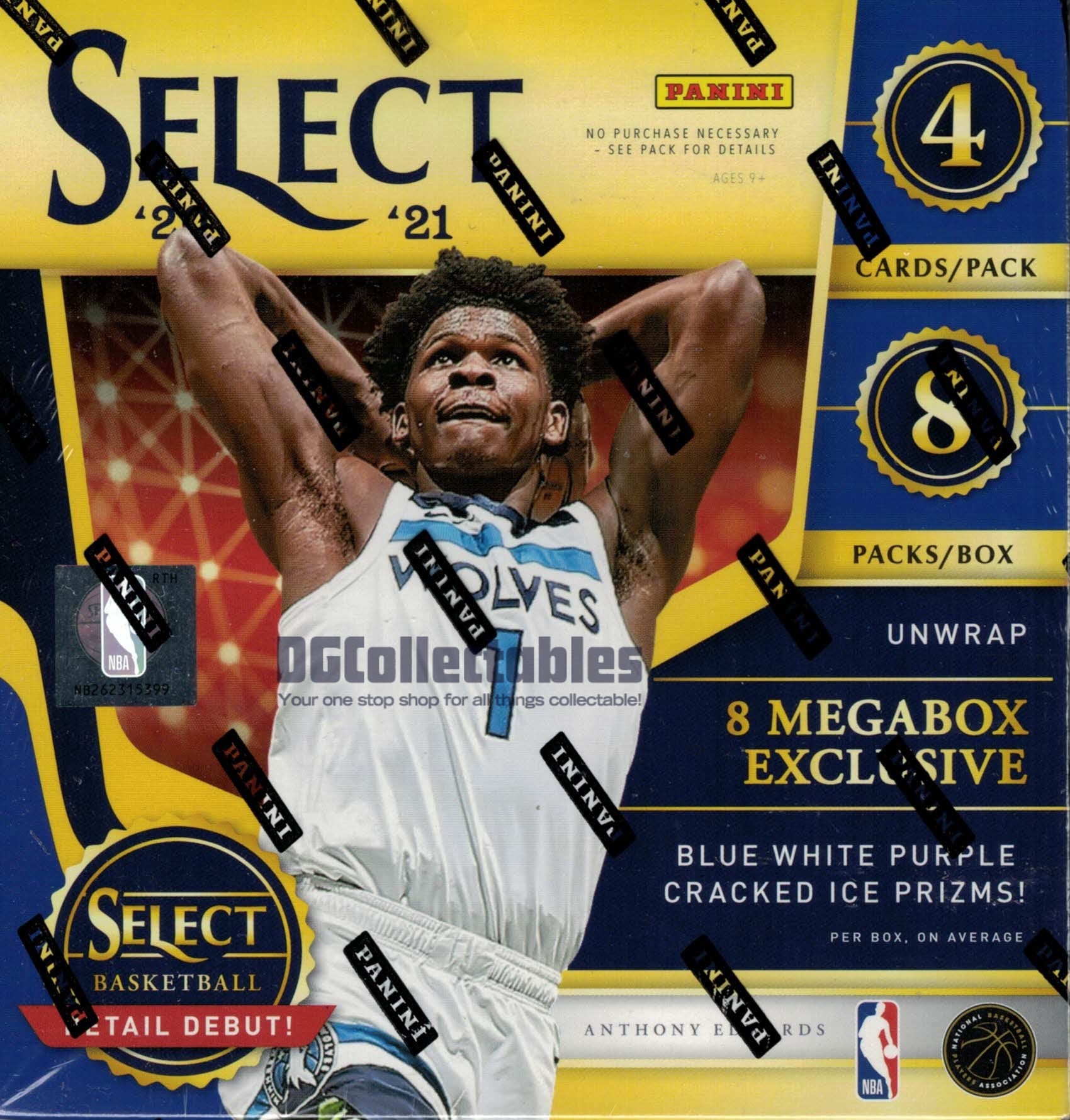 2020-21 Panini Select Basketball, Hanger Box