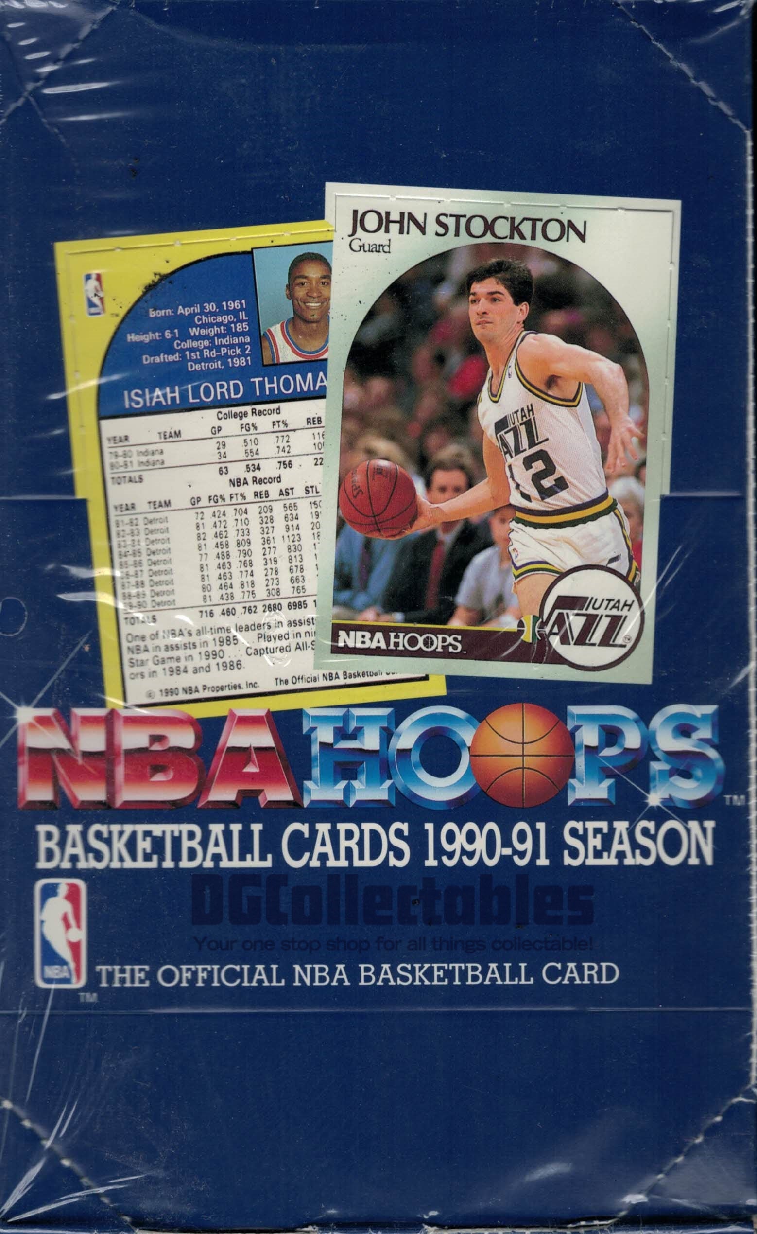 1990-91 NBA top Hoops Basketball Cards Series 2 Factory Sealed Box Michael Jordan ?