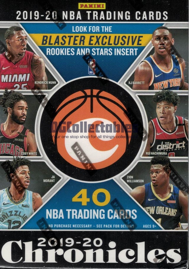 2019-20 NBA Basketball Factory Sealed & Unsearched Trading Card