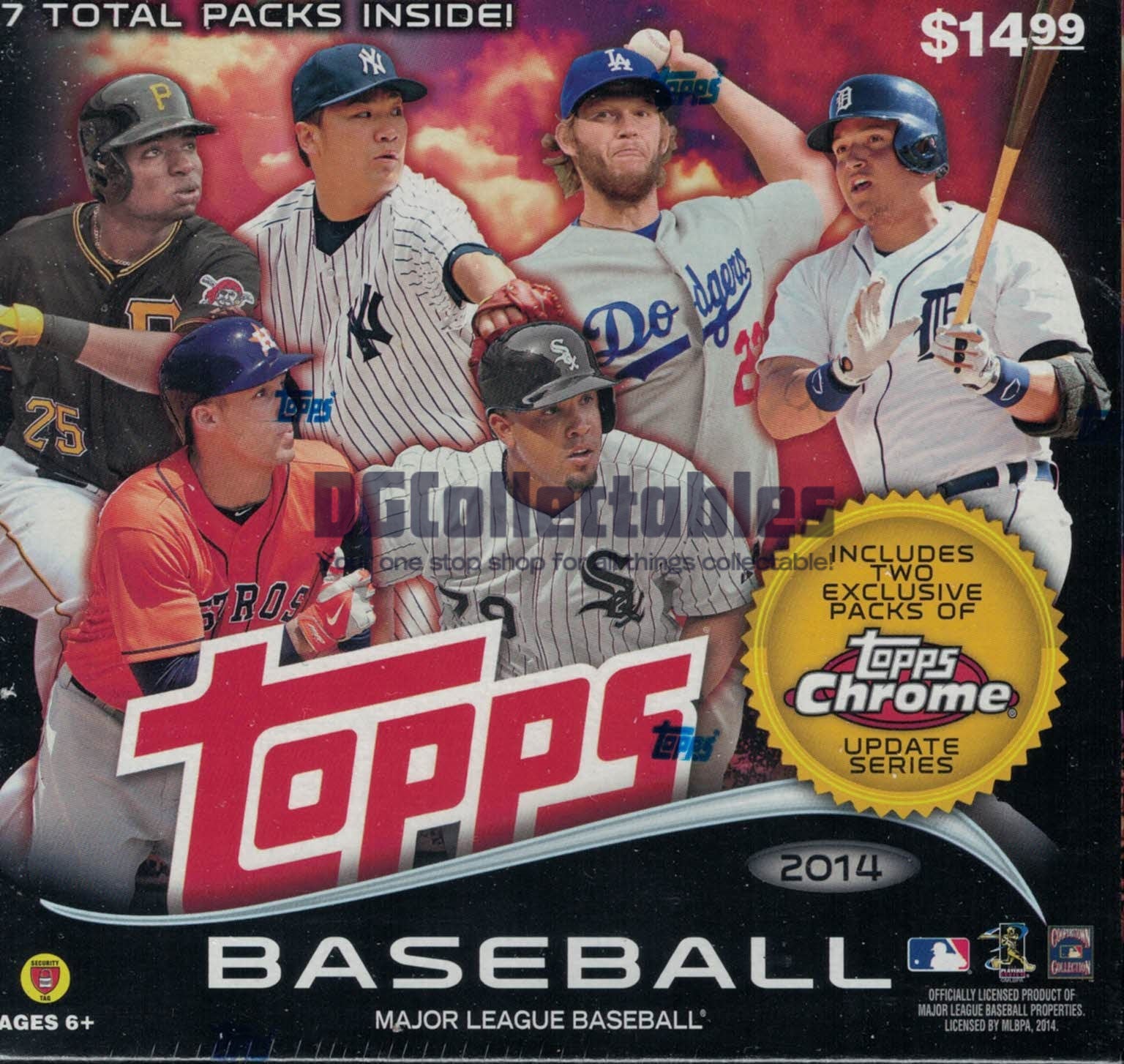 2017 Topps Chrome Update Mega Box Baseball - Box