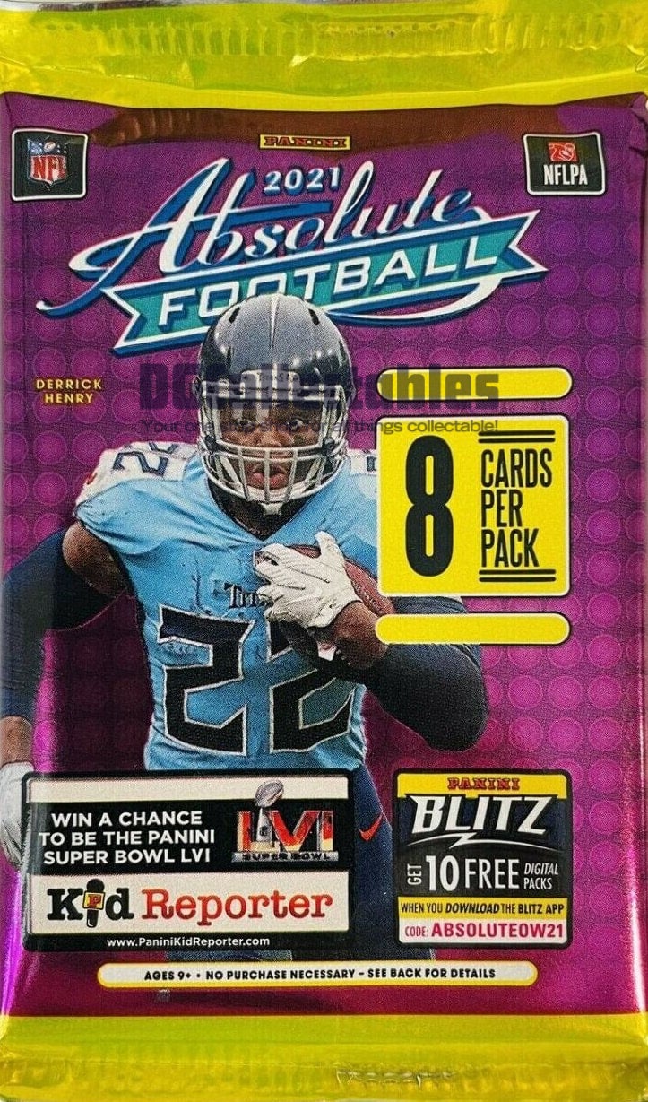 2021 NFL Football Factory Sealed & Unsearched Trading Card Boxes Packs