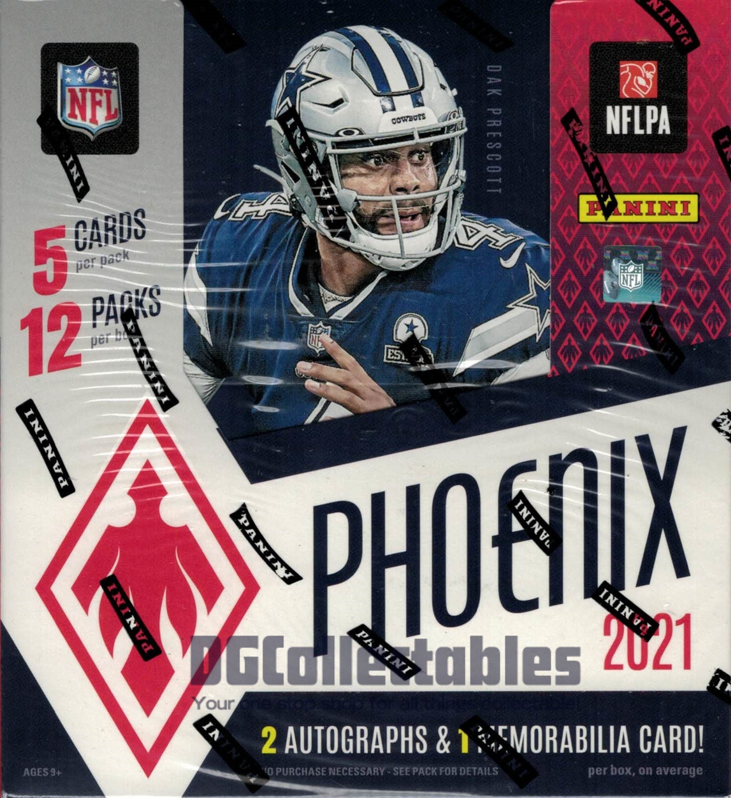 Panini 2021 Phoenix NFL Football H2 Box - 5 Cards for sale online