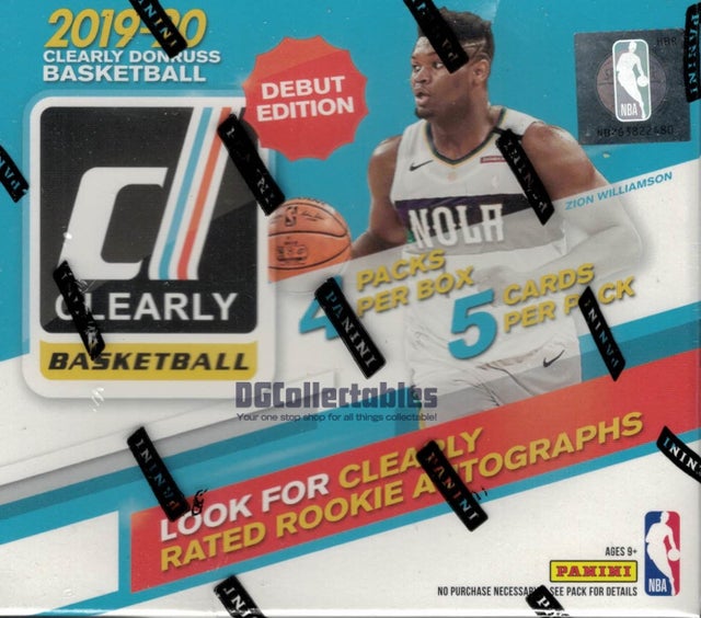 2019-20 NBA Basketball Factory Sealed & Unsearched Trading Card