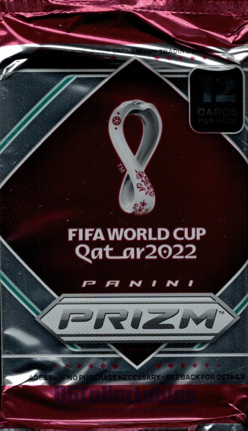  2022 Panini Prizm FIFA World Cup Soccer HOBBY Box - Factory  Sealed - Each Box contains One Autograph, Four Numbered Parallels, Two  Silvers, Six Other Parallels, Ten Inserts, and Two Silver